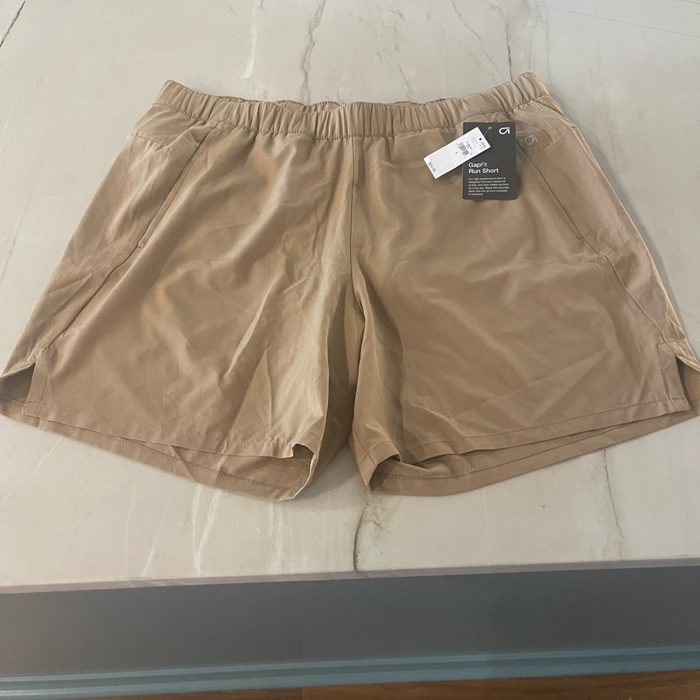 GAP Fit Beige Sports Shorts